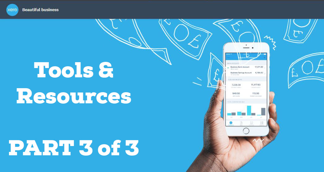 Xero tools and resources, part 3