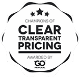Clear transparent pricing champions