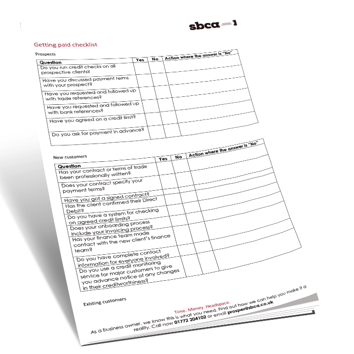Get your own copy of our Getting Paid Checklist